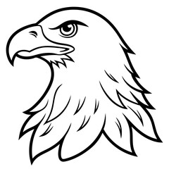 eagle head vector