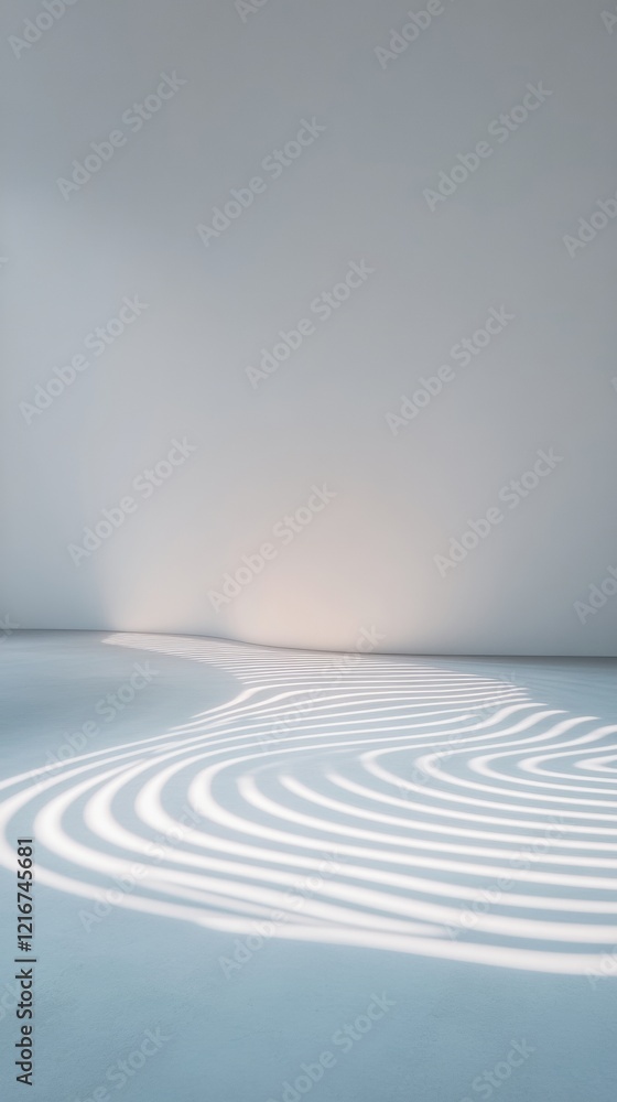 Poster dynamic ripple floors interactive digital art installation leveraging modern projection for immersiv