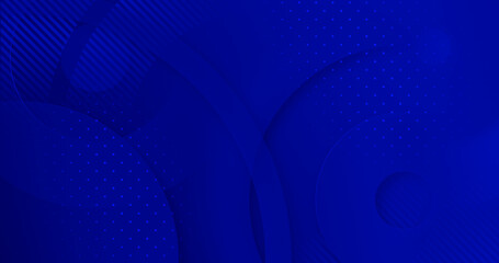 4k blue dark dynamic minimal background. Elegant business empty circles abstract futuristic striped illustration. Round shapes modern trendy gradient. Circular digital corporate wallpaper. Man 3d BG