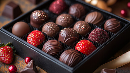 Strawberry Valentine's Chocolate
