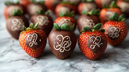 Strawberry Valentine's Chocolate