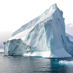 Iceberg png isolated on white background