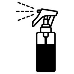 화장품 스프레이 용기 아이콘
