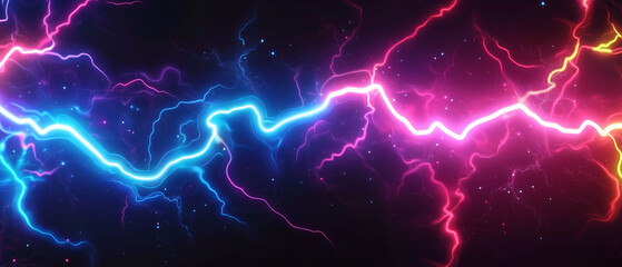 Abstract colorful flashes background
