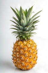 Fototapeta premium pineapple on white background