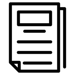 document single icon