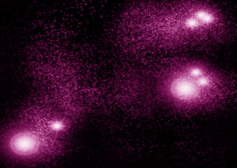 galaxy in a free space.