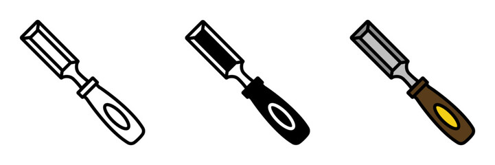 Chisel is a sharp-edged hand tool used for carving, shaping, or cutting wood, metal, or stone.