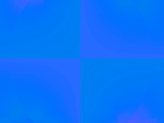 Abstract illustration created digitally, filled with gradient blue color, which has many different shapes.