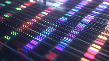 Advanced genetic testing equipment in modern laboratory. Precision tools for DNA analysis and medical research, symbolizing scientific progress and personalized healthcare solutions.
