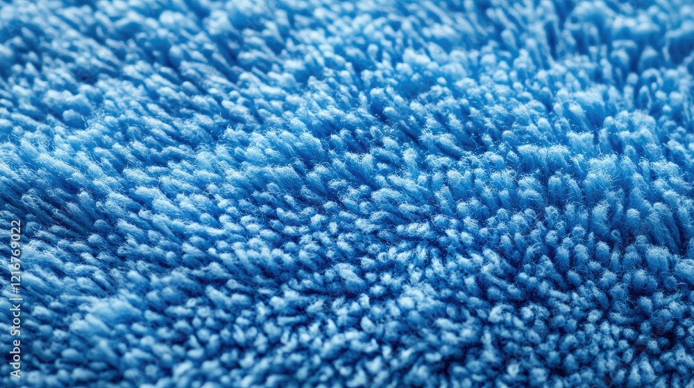 Poster macro shot of cotton towel texture in a simple and clean abstract design, ideal for soft background 