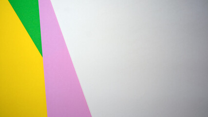 Obraz premium Vibrant geometric shapes in a playful color arrangement