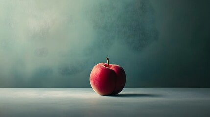Product photography of peach on a simple background.