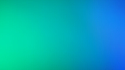 Pastel green and blue light color gradient background.Photo studio