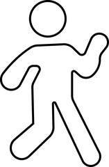 Dancing people icon.Trendly dance,tango,break dance happy dancing people icon. Disco dance lifestyle vector pictograms.Active lifestyle people and vitality vector icon.Modern dance class vector.