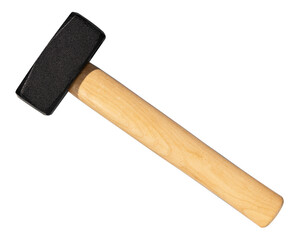 Mason hammer isolated on transparent background