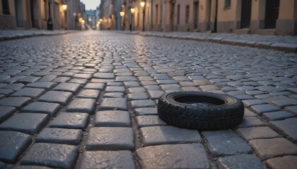 A photo of a bike tire tread