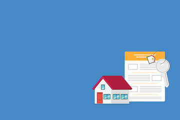 Property sale and conclusion of treaty	