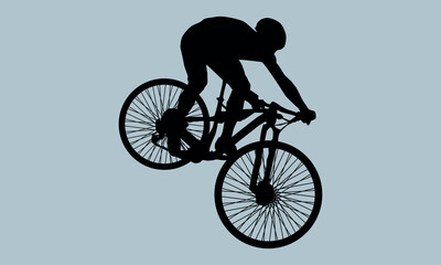 bicycle icon, bicycle vector silhouette illustration  cut out, illustration, bicycle, vector, icon symbol, in silhouette, icon set, lifestyles, healthy lifestyle, symbol, exercising, running, swimming
