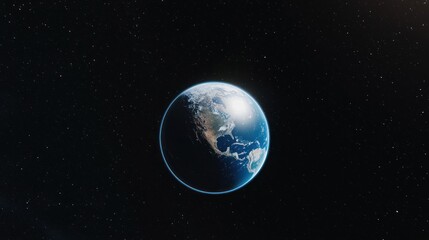 Fototapeta premium Earth at Night from Space