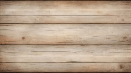 Fototapeta premium Rustic wooden texture with subtle grain, knots, perfect background material.