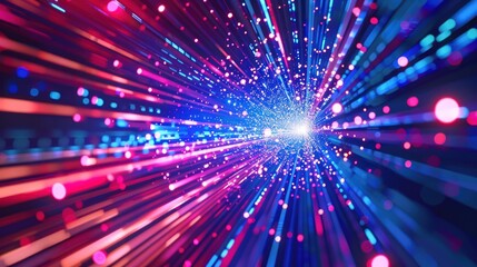 Abstract Light Rays and Particles