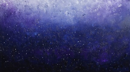 Fototapeta premium Celestial Night: A Textured Abstract Painting of a Starry Sky