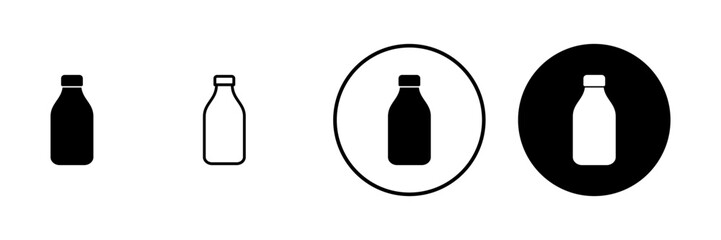 Bottle icon vector. bottle sign and symbol