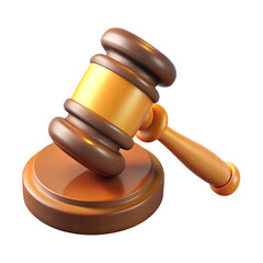 Gavel isolated isolated on transparent crime decisions authority judgement PNG file download