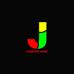 alphabet letter J for logo