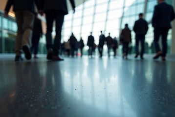 Modern Floor, Canary Wharf, London - Dynamic Cityscape
