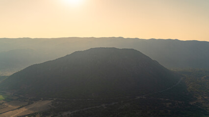 Landscape of Pushkar city of Rajasthan, India