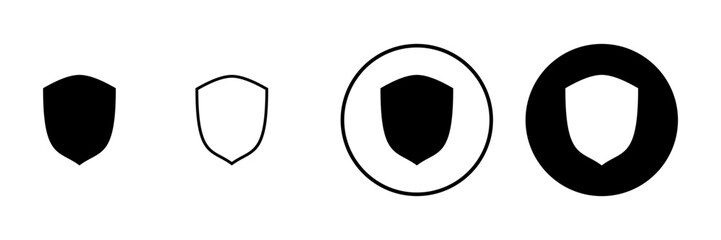 Shield icon vector. Protection icon. Security sign and symbol
