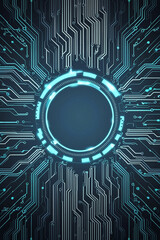 Obraz premium Technology graphic background