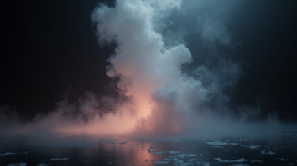 Obraz premium Macro Concert Energy: Crowd, Stage Lights, and Confetti Magic