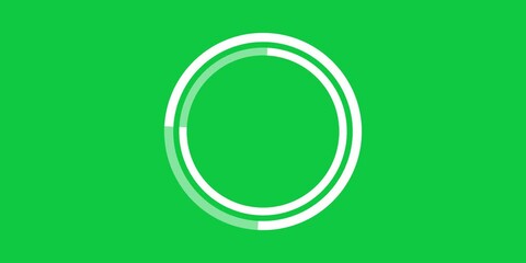 Countdown 10 second green screen 4k animation background video