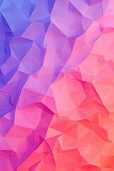 Fototapeta premium A vibrant, abstract background featuring a blend of purple and pink geometric shapes, creating a dynamic and colorful visual effect.