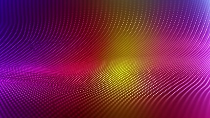 Obraz premium radiant abstract background with dynamic geometric shapes in glowing purple and yellow gradients.
