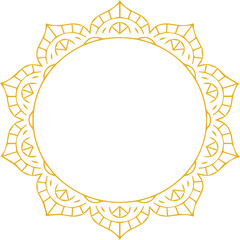 Beautiful flower art and mandala vector design