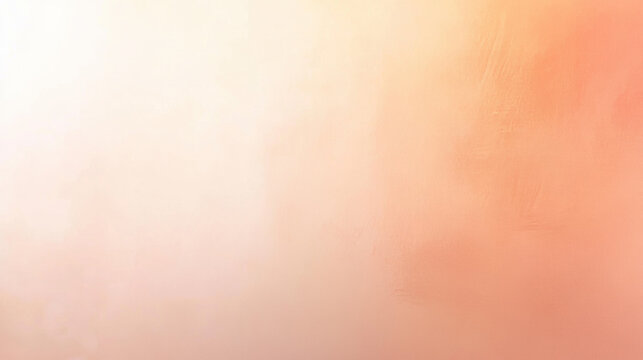 A soft gradient background blending pale peach and warm orange tones, with subtle texture and smooth transitions creating a calming and minimalistic appearance