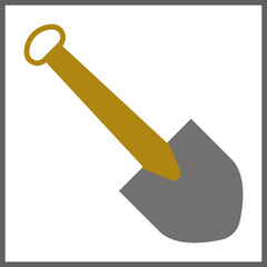 Shovel Icon Design