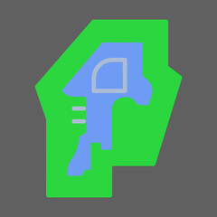 Mining Site Icon Design