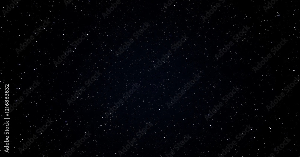 Wall mural black distressed overlay background with tiny white particles scattered across it, creating an impre