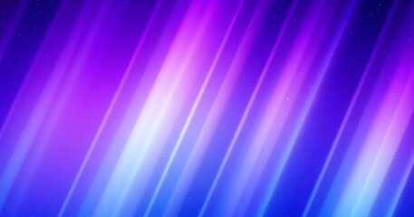 Fototapeta premium Purple and blue gradient with vertical lines of light, stars, and a bokeh effect. Isolated on a black background, Abstract energy waves, vibrant blue and purple hues, glowing light streaks, 