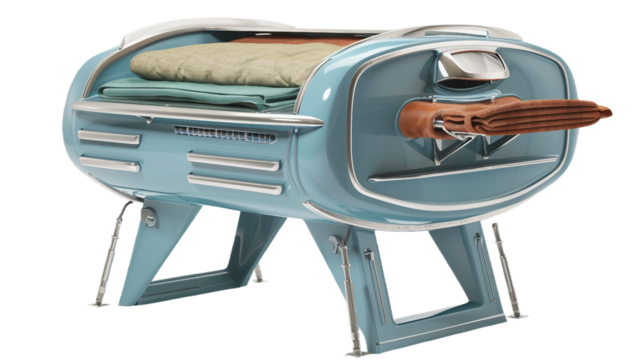 Modern Folding Device on transparent background PNG.