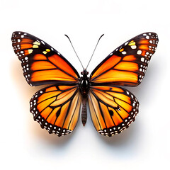 Fototapeta premium butterfly isolated on white background