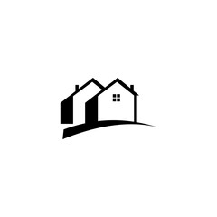 house icon isolated on white