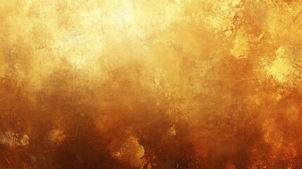 Polished gold background with reflective finish and amber undertones