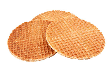 Wafer isolated on transparent background. PNG format