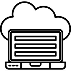 Cloud Computing Icon
